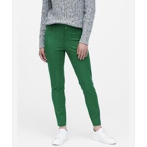 BANANA REPUBLIC NWT Women’s Skinny Sloan Pant In Green-Size 16